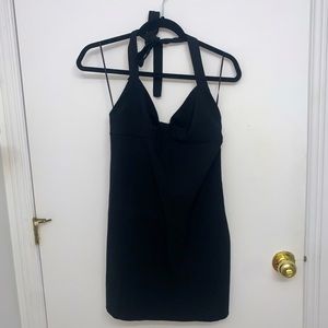 Zara Women’s Sleeveless Mini Black Dress Size L